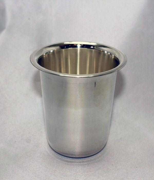 Plain Silver Glass